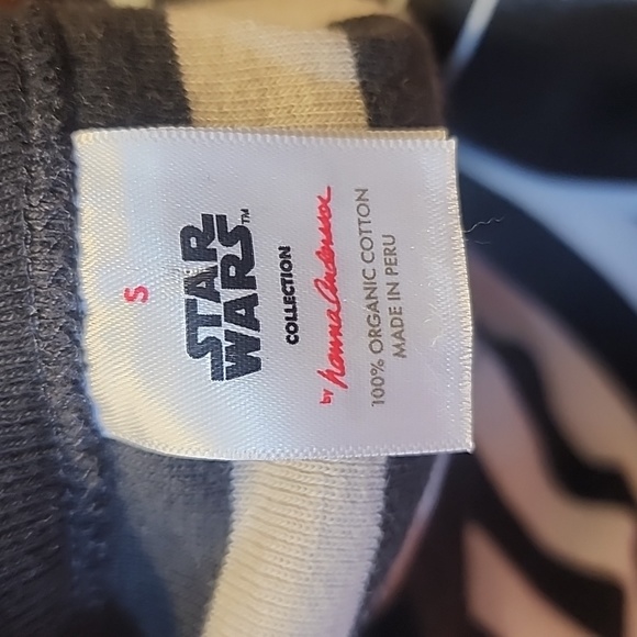 Hanna Andersson Adult Unisex Disney Star Wars Darth Vader Striped Pajama Top - Picture 10 of 10